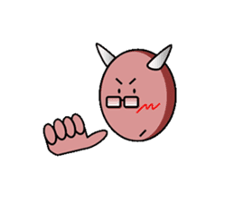 chamaeleon devil sticker #4902914