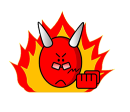 chamaeleon devil sticker #4902916