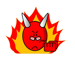 chamaeleon devil sticker #4902916