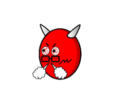chamaeleon devil sticker #4902917