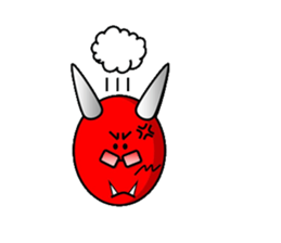 chamaeleon devil sticker #4902918