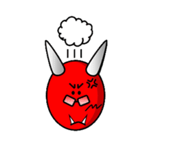 chamaeleon devil sticker #4902918