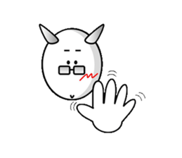 chamaeleon devil sticker #4902920