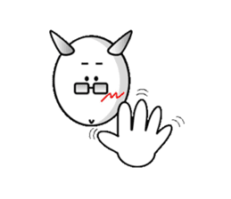 chamaeleon devil sticker #4902920