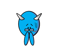 chamaeleon devil sticker #4902929