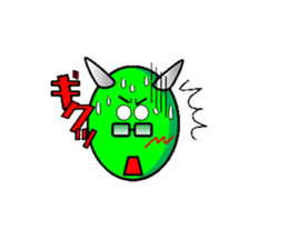 chamaeleon devil sticker #4902931