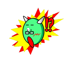 chamaeleon devil sticker #4902935