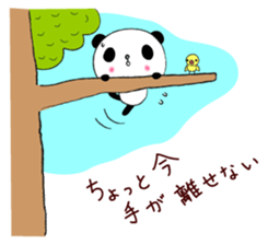 Panda damon sticker #4902943