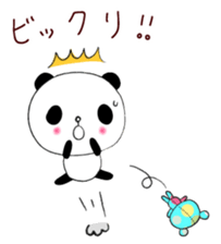 Panda damon sticker #4902951