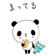 Panda damon sticker #4902958