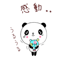 Panda damon sticker #4902966