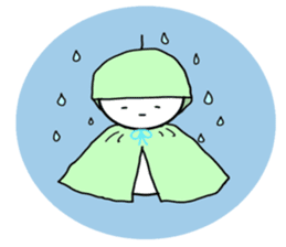 Everyday of the teru teru bozu sticker #4903485