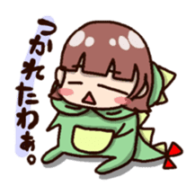 kaijyu girl sticker #4903506