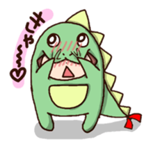 kaijyu girl sticker #4903521