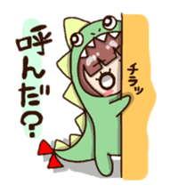 kaijyu girl sticker #4903529