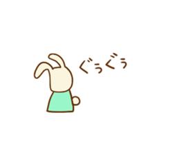 Kurumi the rabbit sticker #4903780