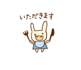 Kurumi the rabbit sticker #4903787