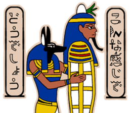 Stickers like Egypt mural (Japanese) sticker #4904195