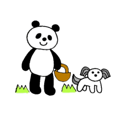 Loose of panda  Lee Sticker