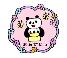 Loose of panda Lee Sticker sticker #4904829
