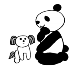 Loose of panda  Lee Sticker sticker #4904847