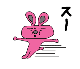 Pota rabbit and his companions sticker #4904877