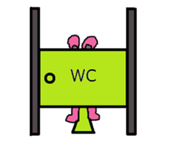 Pota rabbit and his companions sticker #4904891