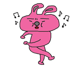 Pota rabbit and his companions sticker #4904892