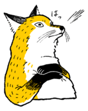 Fox and Cat sticker #4906031