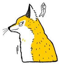 Fox and Cat sticker #4906033