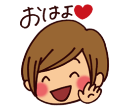 Pretty girl sticker (Happy version) sticker #4906104