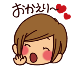 Pretty girl sticker (Happy version) sticker #4906140