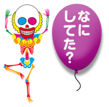 Clown skulls sticker #4906226