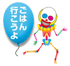 Clown skulls sticker #4906233