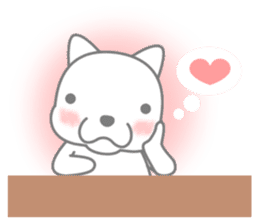 Polar bear will tell the feelings sticker #4906331