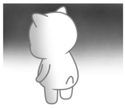 Polar bear will tell the feelings sticker #4906339