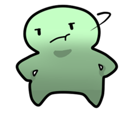 Mr. Green human sticker #4906354