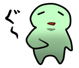 Mr. Green human sticker #4906380