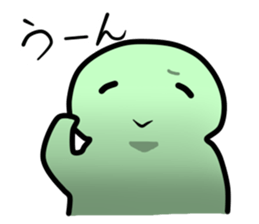 Mr. Green human sticker #4906382