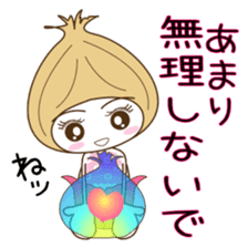 Fairies of the onion.The girl version. sticker #4906965