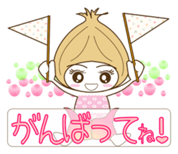 Fairies of the onion.The girl version. sticker #4906969