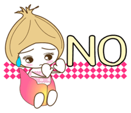 Fairies of the onion.The girl version. sticker #4906971