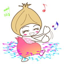 Fairies of the onion.The girl version. sticker #4906972