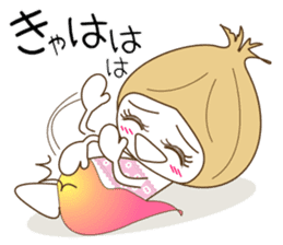 Fairies of the onion.The girl version. sticker #4906973