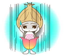 Fairies of the onion.The girl version. sticker #4906975