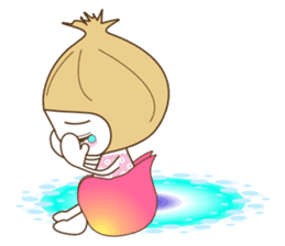 Fairies of the onion.The girl version. sticker #4906976