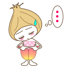 Fairies of the onion.The girl version. sticker #4906978
