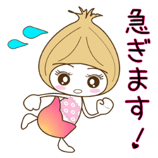 Fairies of the onion.The girl version. sticker #4906982