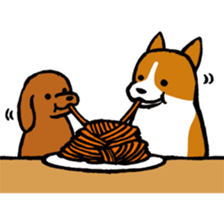 mogumogu dog sticker #4907112