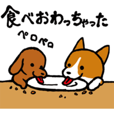 mogumogu dog sticker #4907114